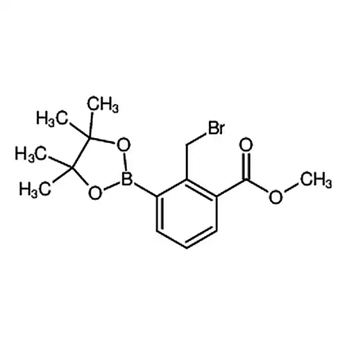 2-(브롬메틸)-3-(4,4,5,5-四메틸-1,3,2-二산소붕소杂环펜틸알칸-2-基)벤젠개미산메틸에스테르