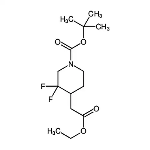 4-(2-에틸산소基-2-산소代에틸)-3,3-二불소哌啶-1-羧산叔부틸에스테르