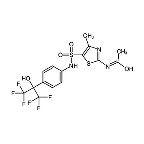 N-(5-(N-(4-(1,1,1,3,3,3-六фтора-2-гидроксипропилалкан-2-基)фенил)氨磺酰基)-4-метилтиазол-2-基)этиламид