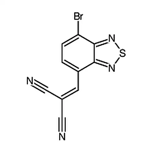 2-((7-브롬-벤젠并[c][1,2,5]噻二唑-4-基)亚메틸)프로필二腈