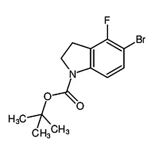 N-Boc-5-臭素-4-フッ素インドール啉