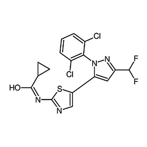 N-(5-(1-(2,6-二хлорафенил)-3-(二фтораметил)-1H-пиразол-5-基)тиазол-2-基)环пропиламид