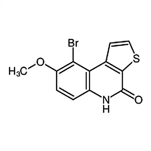 9-брома-8-метилкислорода基тиофен并[2，3-c]хинолин-4(5H)-кетон