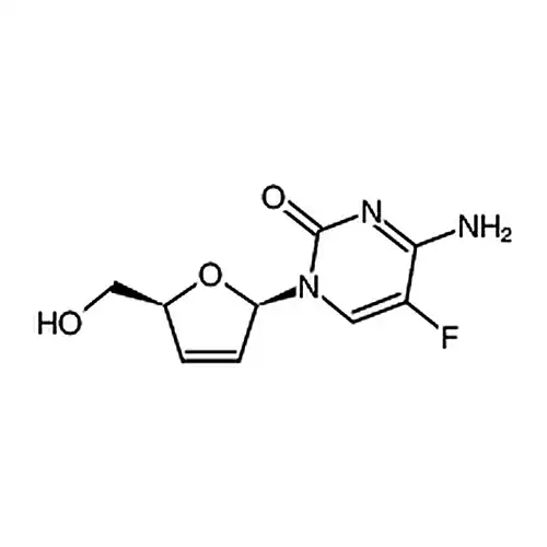 4-amino-5-fluoro-1-[(2R，5S)-5-(hydroxymethyl)-2，5-dihydrofuran-2-yl]pyrimidin-2-one
