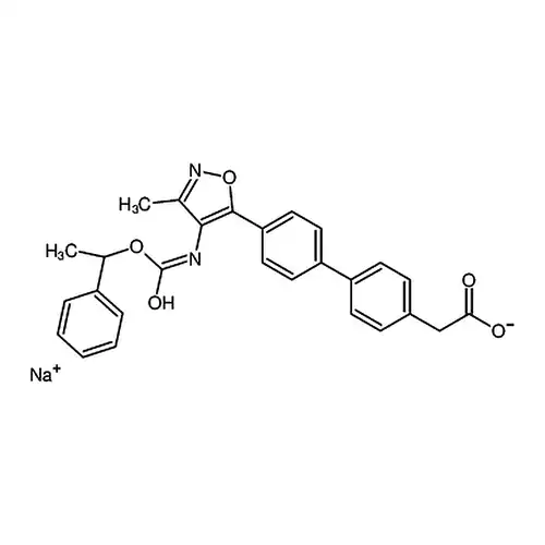 4'-[3-метил-4-[[[(1R)-1-фенилэтилкислорода基]羰基]амино]-5-异恶唑基]联бензол-4-уксусная кислотанатриясоль