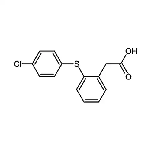 2-(2-((4-chlorophenyl)thio)phenyl)acetic acid