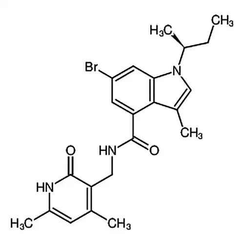 (S)-6-臭素-1-(仲ブチル基)-N - ((4，6-ジメチル-2-酸素代-1，2-二水素ピリジン-3-基)メチル