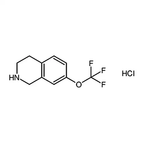 7-(三фтораметилкислорода基)-1，2，3，4-四водородаизохинолинсоляная кислотасоль