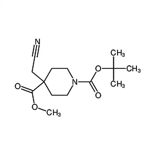 1-tert-부틸-4-메틸-4-(氰메틸)哌啶-1，4-二羧산에스테르