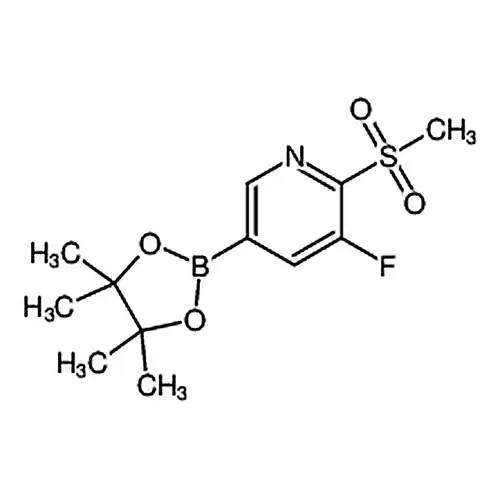 3-фтора-2-(метил磺酰基)-5-(4,4,5,5-四метил-1,3,2-二кислородабора杂环пентилалкан-2-基)피리딘