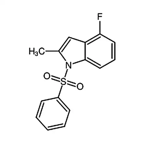 N-벤젠磺酰基-4-불소-2-메틸인돌