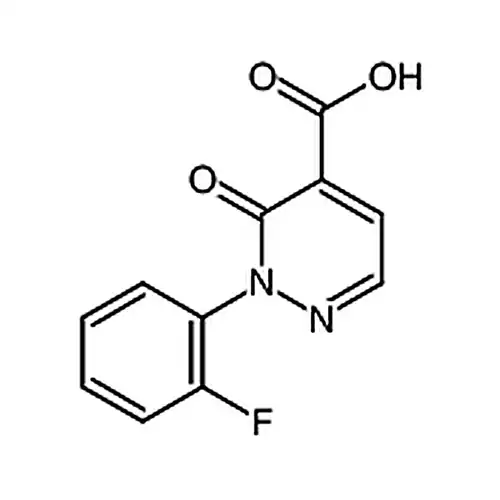 2-(2-фторафенил)-3-кислорода代-2,3-二водорода哒嗪-4-羧кислота