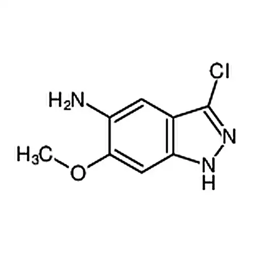 3-塩素-6-メチル酸素基-1H-吲唑-5-アミン