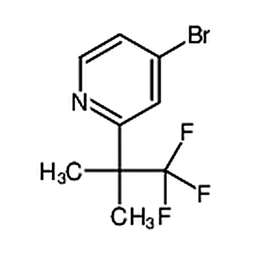 4-брома-2-(1,1,1-三фтора-2-метилпропилалкан-2-基)피리딘