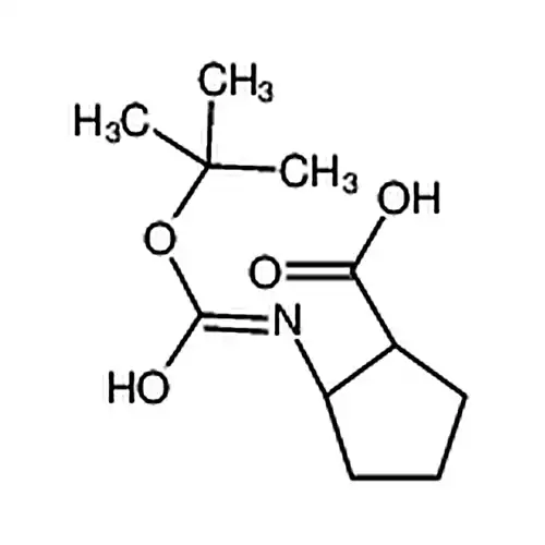 trans-2-((tert-Butoxycarbonyl)amino)cyclopentanecarboxylic acid