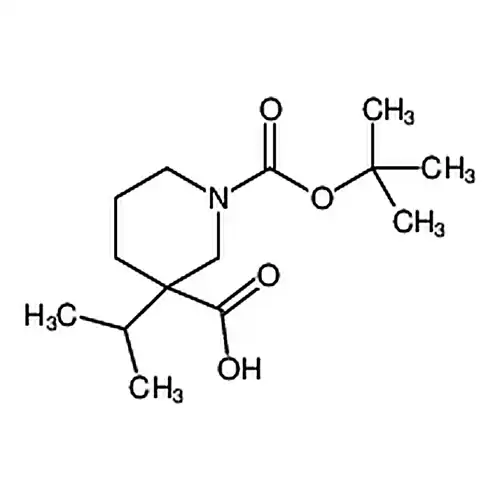 1-Boc-3-イソプロピル哌啶-3-ギ酸