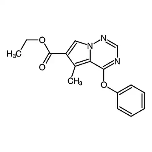 5-메틸-4-벤젠산소基피롤并[2，1-f][1，2，4]三嗪-6-羧산에틸에스테르
