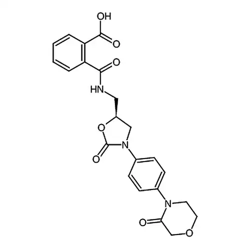 (S)-2-(((2-Oxo-3-(4-(3-Oxomorpholino)Phenyl)Oxazolidin-5-Yl)Methyl)Carbamoyl)Benzoic Acid