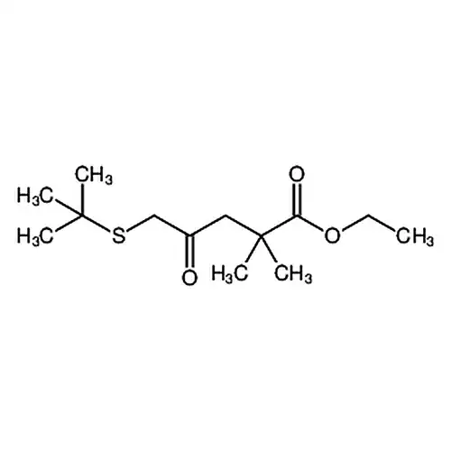 5-(tert-ブチル硫黄代)-2，2-ジメチル-4-酸素代ペンチル酸エチルエステル