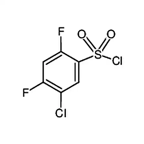 5-염소-2，4-二불소벤젠磺酰염소