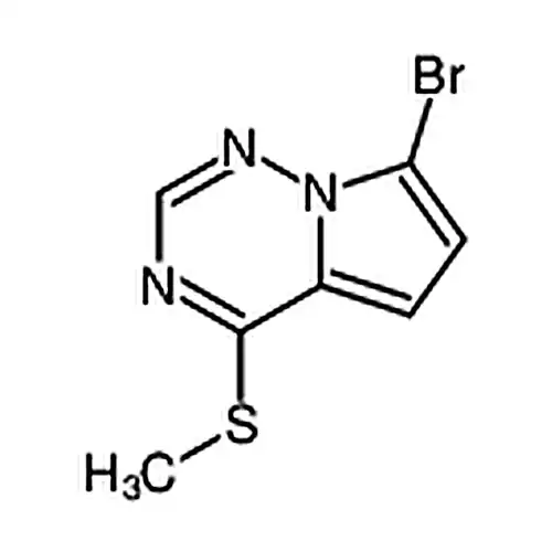 7-브롬-4-(메틸황基)피롤并[2，1-f][1，2，4]三嗪