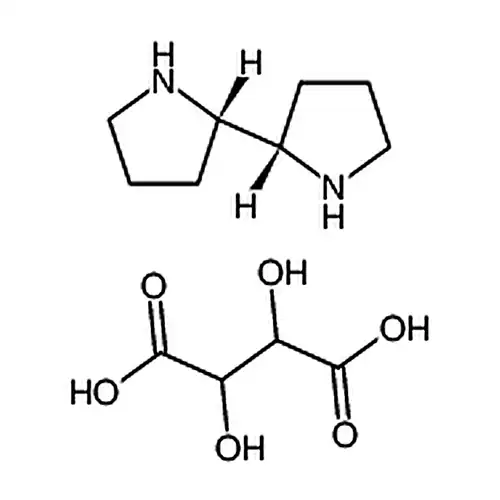 (R，R)-2，2′-二피롤알칸 L-酒石산에스테르