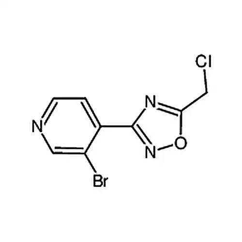 3-(3-브롬피리딘-4-基)-5-(염소메틸)-1，2，4-噁二唑