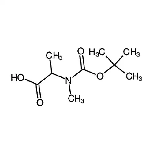 2-((tert-Butoxycarbonyl)(methyl)amino)propanoic acid