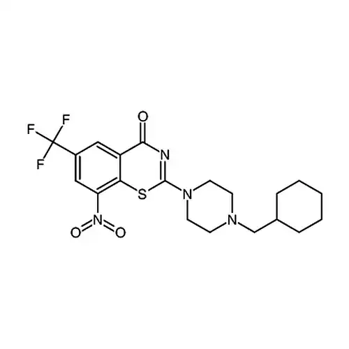 2-(4-(环헥실基메틸)哌嗪-1-基)-8-니트로-6-(三불소메틸)-4H-벤젠并[e][1,3]噻嗪-4-케톤