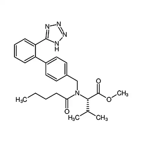 N-[2’-(1H-tetrazol-5-yl)biphenyl-4-yl  methyl]-N-Valeryl-(L)-Valine  methyl  ester