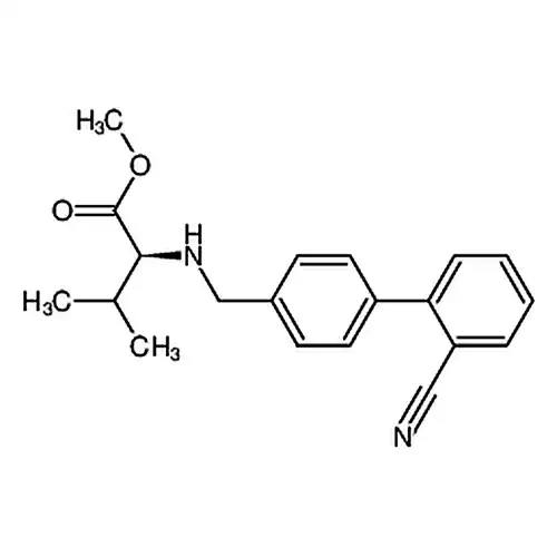(S)-Methyl 2-(((2'-cyano-[1,1'-biphenyl]-4-yl)methyl)amino)-3-methylbutanoate