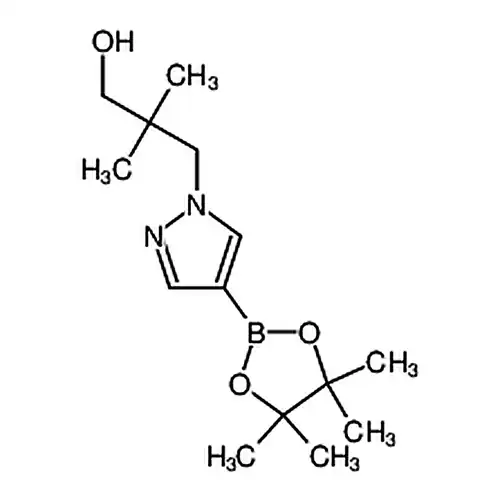 2,2-Dimethyl-3-(4-(4,4,5,5-tetramethyl-1,3,2-dioxaborolan-2-yl)-1H-pyrazol-1-yl)propan-1-ol