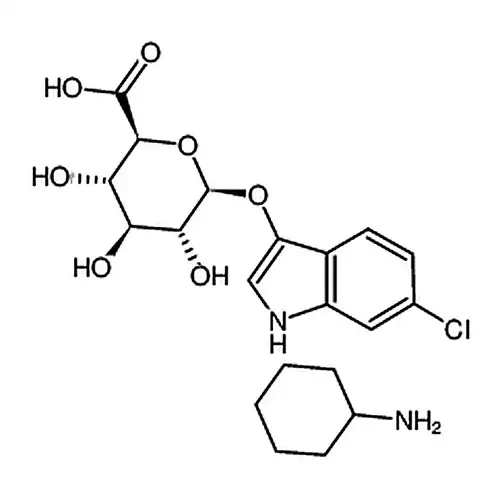 6-Chloro-3-indolyl-β-D-glucuronide cyclohexylammonium salt