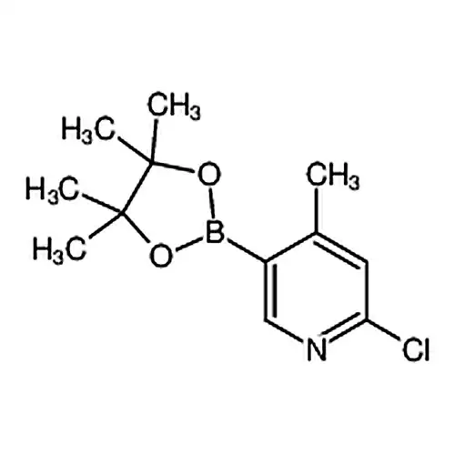 2-염소-4-메틸-5-(4,4,5,5-四메틸-1,3,2-二산소붕소杂环펜틸알칸-2-基)피리딘