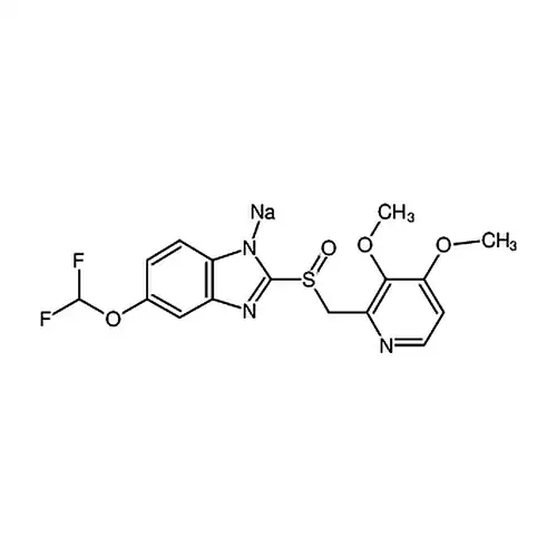 Sodium 5-(difluoromethoxy)-2-(((3,4-dimethoxypyridin-2-yl)methyl)sulfinyl)benzo[d]imidazol-1-ide
