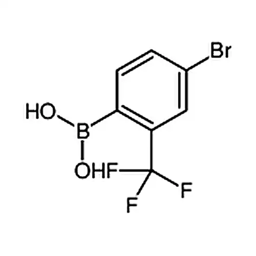 (4-Bromo-2-(trifluoromethyl)phenyl)boronic acid