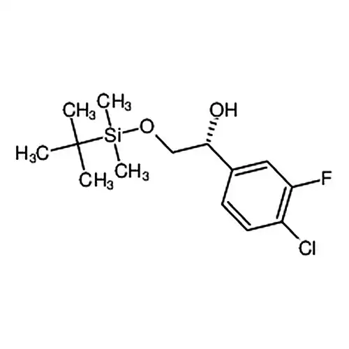 (R)-2 - ((tert-부틸디메틸규소알칸基)산소基)-1-(4-염소-3-불소페닐)에탄올