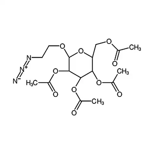 2-叠질소에틸-2,3,4,6-四-O-에틸酰-β-D-吡喃포도당苷