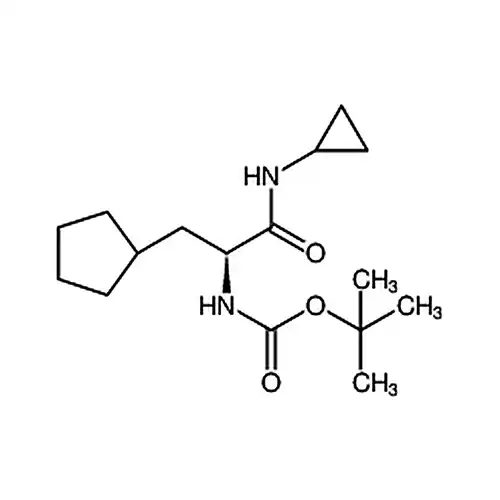 (S) - (3-环펜틸基-1-(环프로필基아미노)-1-산소代프로필-2-基)아미노개미산叔부틸에스테르