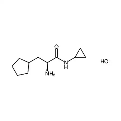 (S)-2-Amino-3-Cyclopentyl-N-Cyclopropylpropanamide Hydrochloride