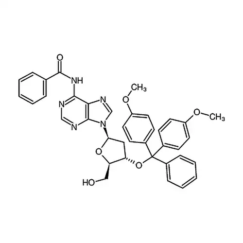 N-(9-((2R,4S,5R)-4-(双(4-メチル酸素基フェニル)(フェニル)メチル酸素基)-5-(羟メチル)テトラヒドロフラン-2-基)-9H-プリン-6-基)ベンゾイルアミン