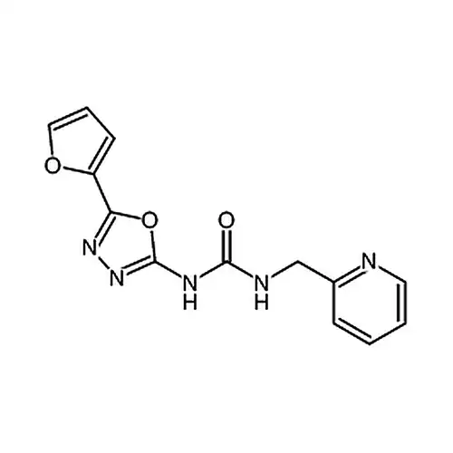1-(5-(фуран-2-基)-1,3,4-恶二唑-2-基)-3-(피리딘-2-基метил)脲