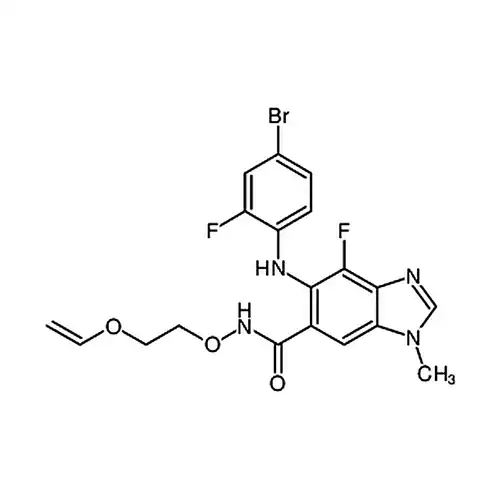 5-((4-Bromo-2-Fluorophenyl)Amino)-4-Fluoro-1-Methyl-N-(2-(Vinyloxy)Ethoxy)-1H-Benzo[D]Imidazole-6-Carboxamide