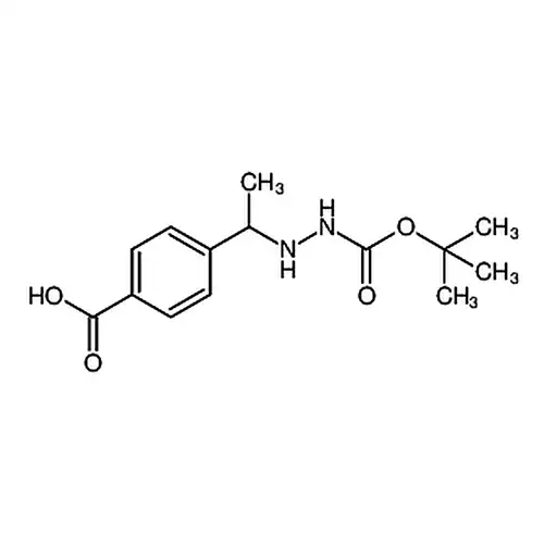 4-(1-(2-(叔ブチル酸素基羰基)肼基)エチル)ベンゼンギ酸
