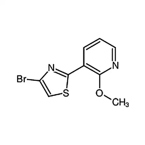 4-브롬-2-(2-메틸산소基피리딘-3-基)티아졸