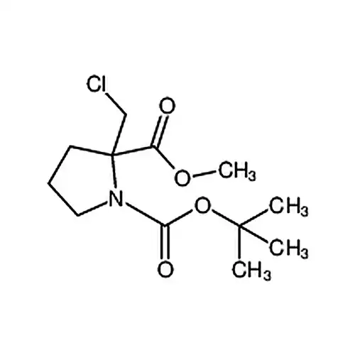 2-(염소메틸)피롤알칸-1，2-二羧산1-tert-부틸-2-메틸에스테르