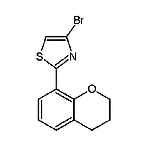 4-брома-2-(бензол并二водорода吡喃-8-基)тиазол