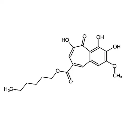 Hexyl 3,4,6-trihydroxy-2-methoxy-5-oxo-5H-benzo[7]annulene-8-carboxylate