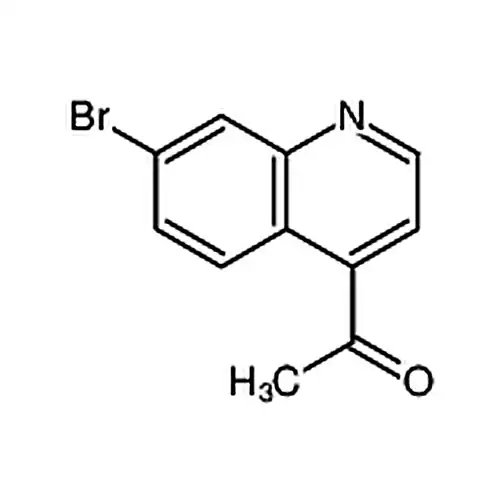 1-(7-臭素キノリン-4-基)エチルケトン