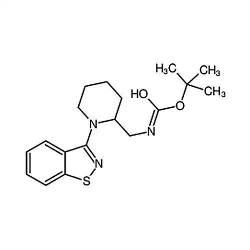 (1-벤젠并[D]异티아졸-3-基-哌啶-2-基메틸)-아미노개미산叔부틸에스테르